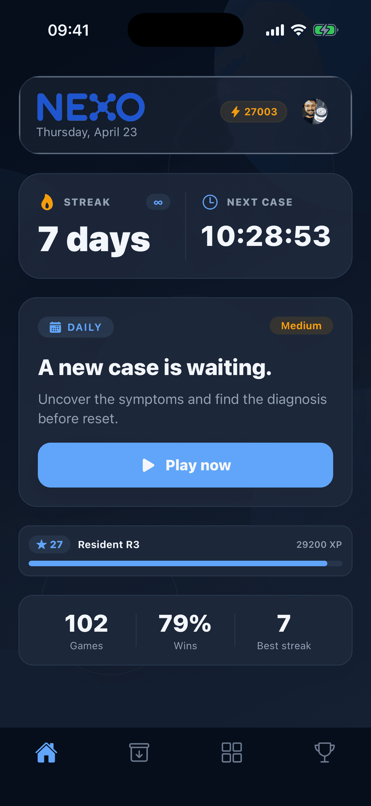 Daily case