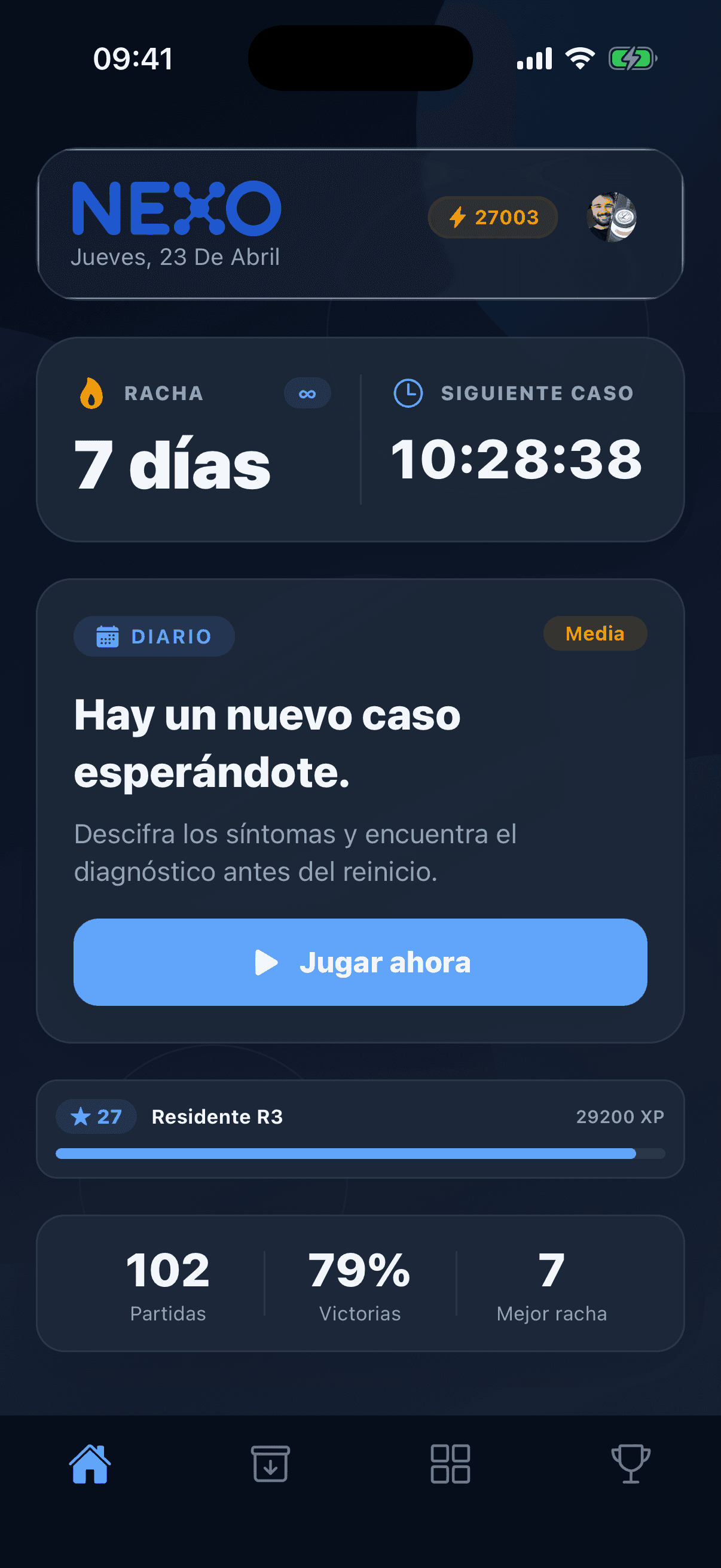Caso diario