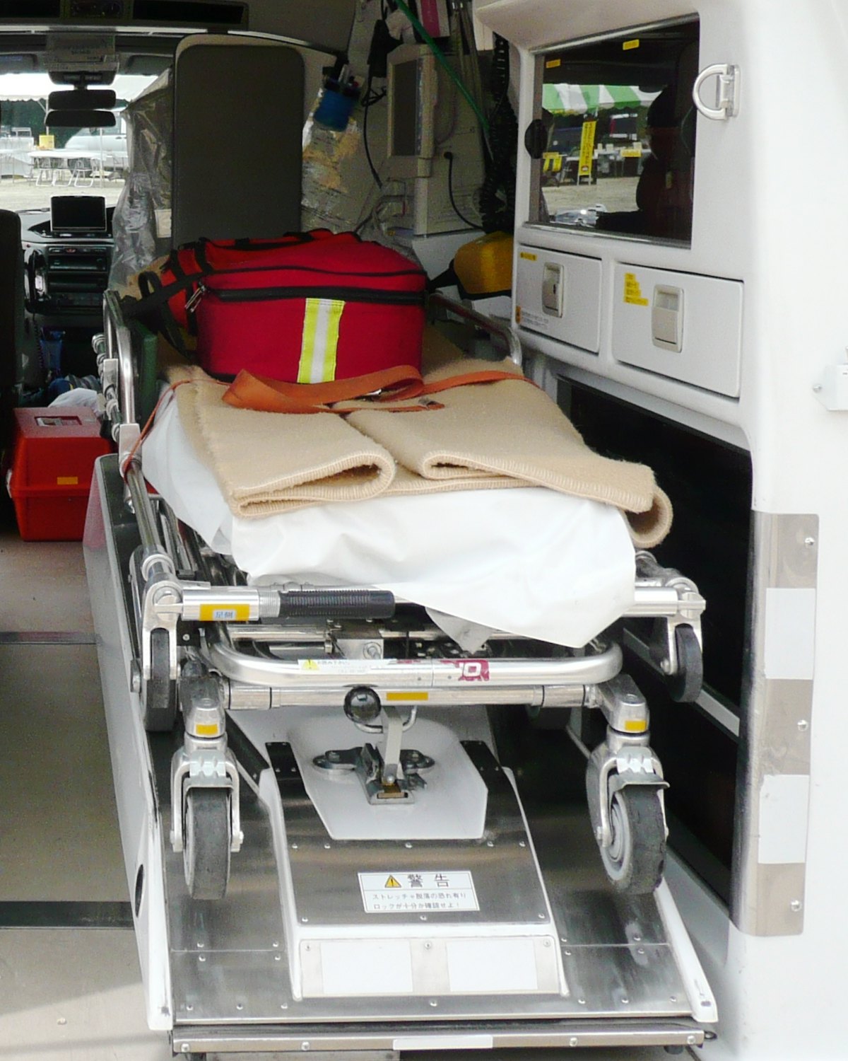 Maca de ambulância